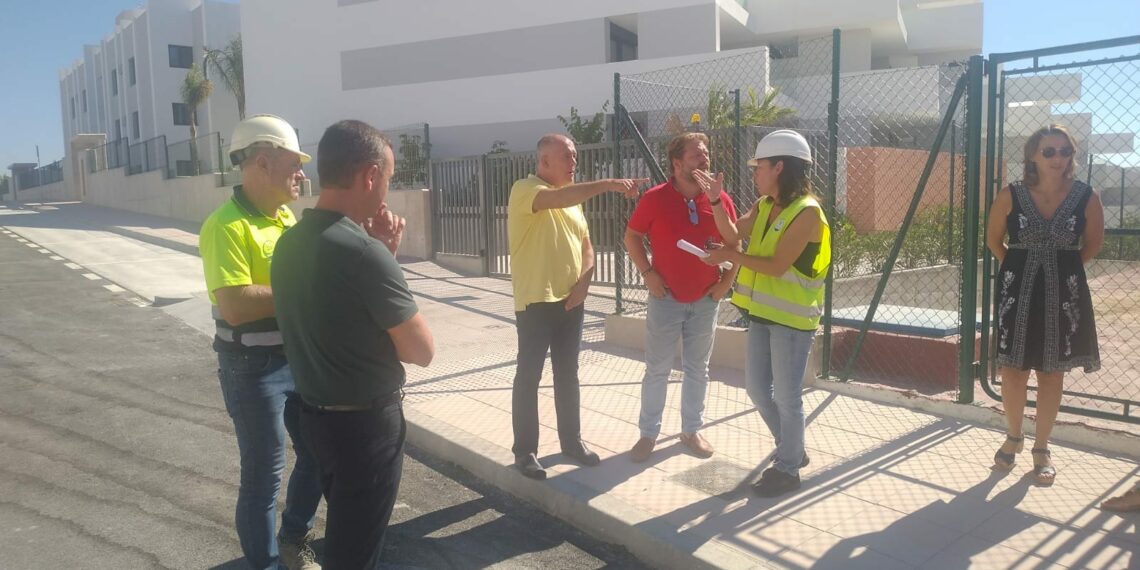 Firmada el acta de recepción de la calle Uppsala en Manilva