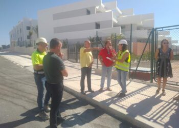 Firmada el acta de recepción de la calle Uppsala en Manilva