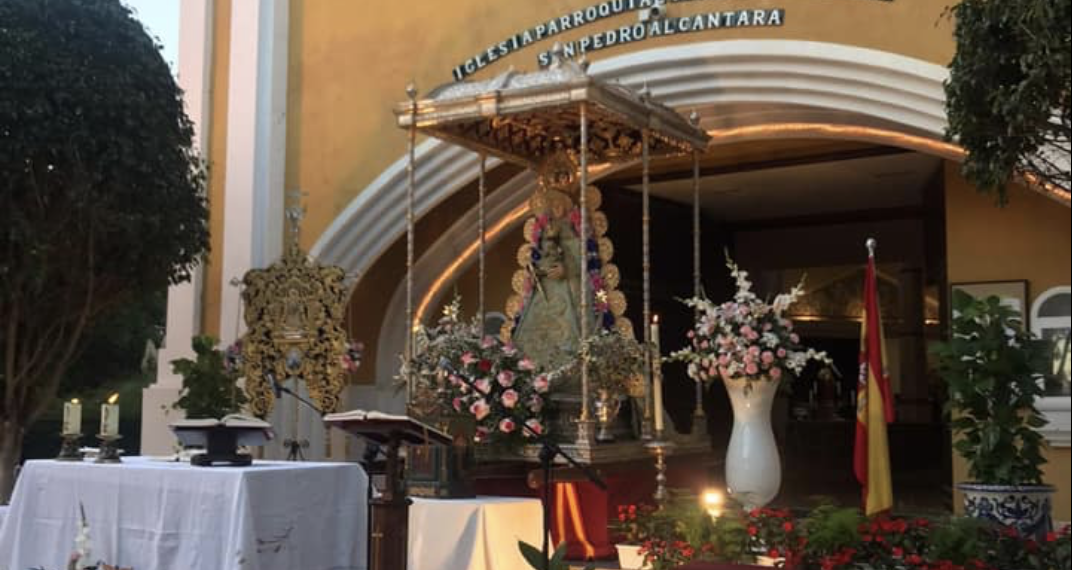La Virgen del Rocío volverá a procesionar en San Pedro Alcántara