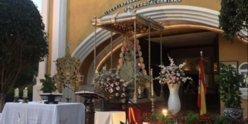 La Virgen del Rocío volverá a procesionar en San Pedro Alcántara