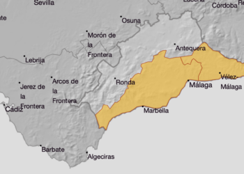 Aviso naranja por altas temperaturas en toda la provincia de Málaga