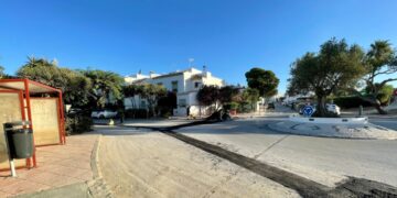 Concluyen las obras de la calle Hermanos Machados, en la zona norte de Marina de Casares