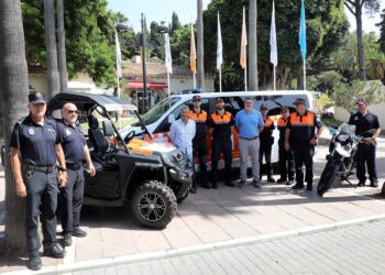 Marbella aumenta la flota de vehículos de Protección Civil