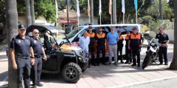 Marbella aumenta la flota de vehículos de Protección Civil