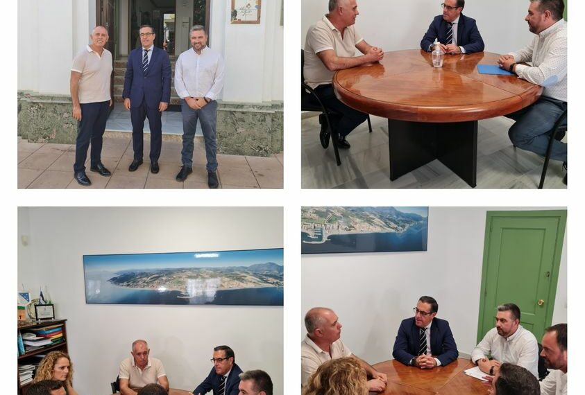 Nueva reunión con el delegado territorial para el nuevo instituto y mejoras en la educación