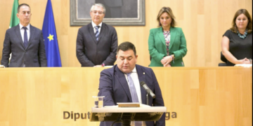 El casareño Javier Quero toma posesión como diputado provincial de Málaga