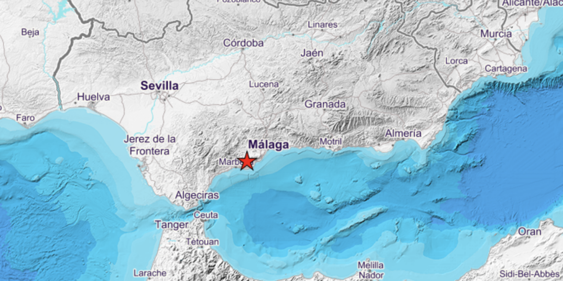 Registrado un terremoto de magnitud 2,8 con epicentro en Alhaurín el Grande