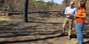La Junta inicia las obras de emergencia para la regeneración de la Sierra de Mijas
