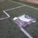 Familias denuncian el estado de abandono del campo de fútbol de Cancelada
