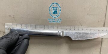 Detenida por acuchillar a una camarera en Málaga y a otra mujer con la que se cruzó