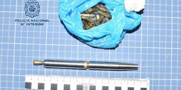 Detenido en Málaga por disparar en la cara a su casero con un bolígrafo-pistola