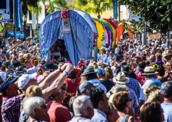 La romería de San Miguel marcará este domingo el inicio de la Feria de Torremolinos
