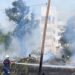 Sofocado un incendio en Torremolinos que obligó a cortar el tren Cercanías