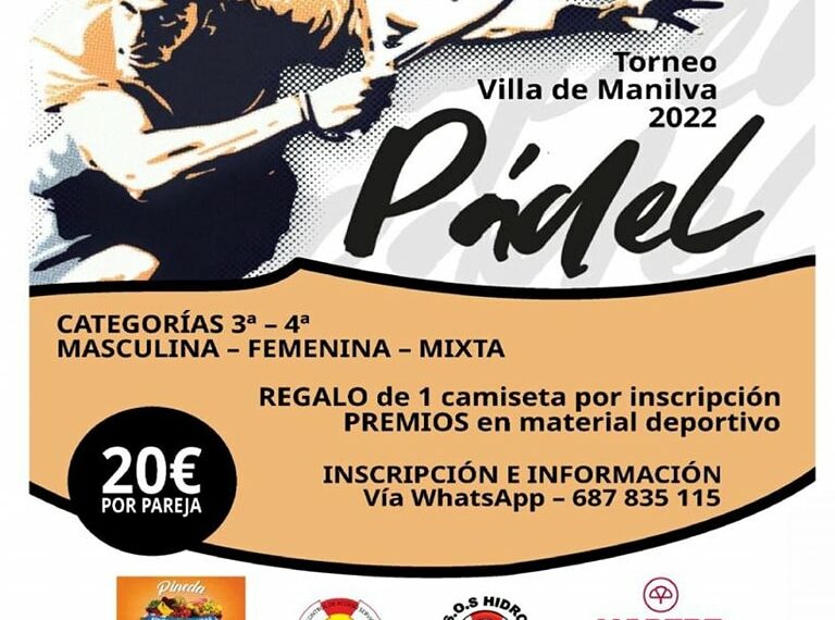 Torneo de pádel en Villa Manilva