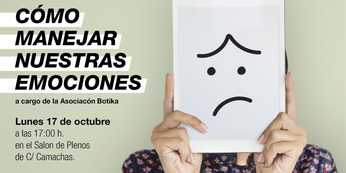 Taller «Cómo manejar nuestras emociones» esta tarde en Casares