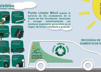 Punto limpio móvil mañana en Casares Costa