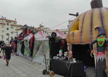 Todo listo para la gran fiesta de Halloween infantil en Manilva