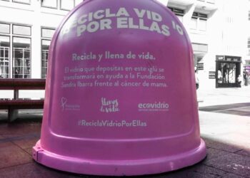 Manilva participa en la campaña «Recicla vidrio con ellas»