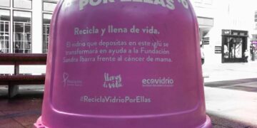 Manilva participa en la campaña «Recicla vidrio con ellas»