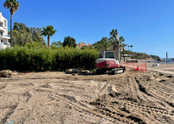 Continúan las obras de las conexiones peatonales en Arrollo Parrilla