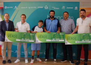 Urbaser y la FAB entregan la Beca Verde al CD Manilva Basketbase