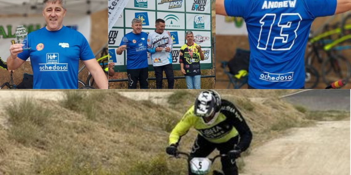 El esteponero Andrés Jurado se proclama subcampeón de lacuarta Copa de Andalucía de BMX 2022