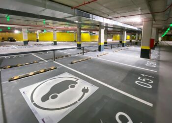 El aparcamiento de la plaza del Ajedrez de Estepona entrará en funcionamiento en noviembre