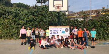 28 colegios de la Costa del Sol se han sumado a la carrera “la vuelta al cole” en lucha contra la leucemia infantil