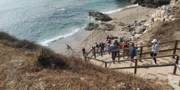 Cerca de 1.800 malagueños participan en rutas por la Senda Litoral para conocer el ecosistema marino de la costa