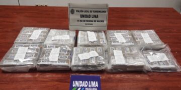 Cuatro detenidos en Torremolinos tras intentar mandar por mensajería casi 15 kilos de hachís