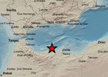 Registrado un terremoto de magnitud 4,4 con epicentro en Alborán Sur, sentido en la Costa del Sol