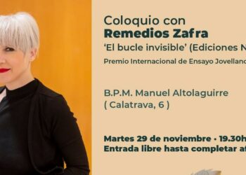 Remedios Zafra cierra el ciclo ‘Filosófica(y)mente’ del programa un Otoño de Cultura