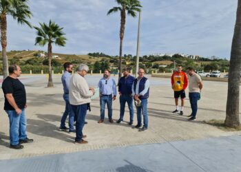 Avanzan a buen ritmo los trabajos de la nueva zona deportiva y de ocio