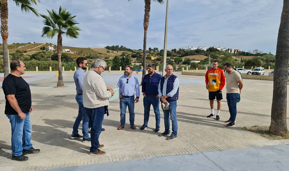Avanzan a buen ritmo los trabajos de la nueva zona deportiva y de ocio