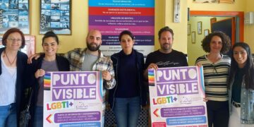 Presentación del punto visible LGTBI en el Colegio Blas Infante de Casares