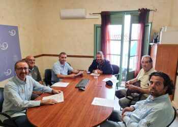 Reunión con los conserjes de los centros educativos