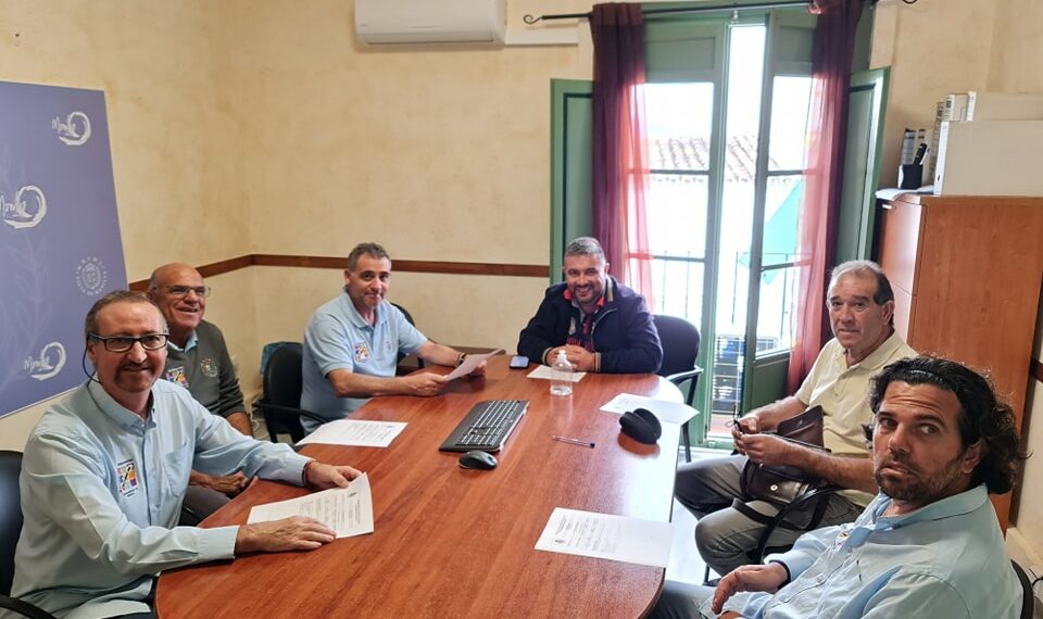 Reunión con los conserjes de los centros educativos