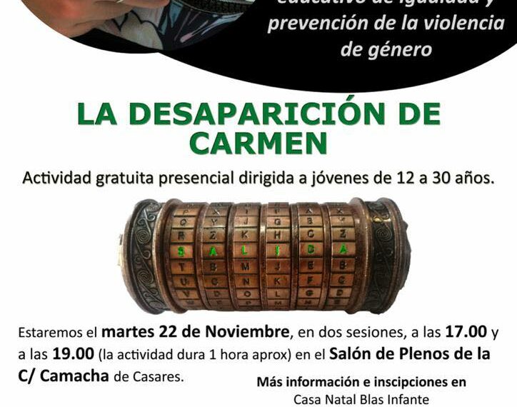 Scape Room en Casares para concienciar sobre la violencia machista