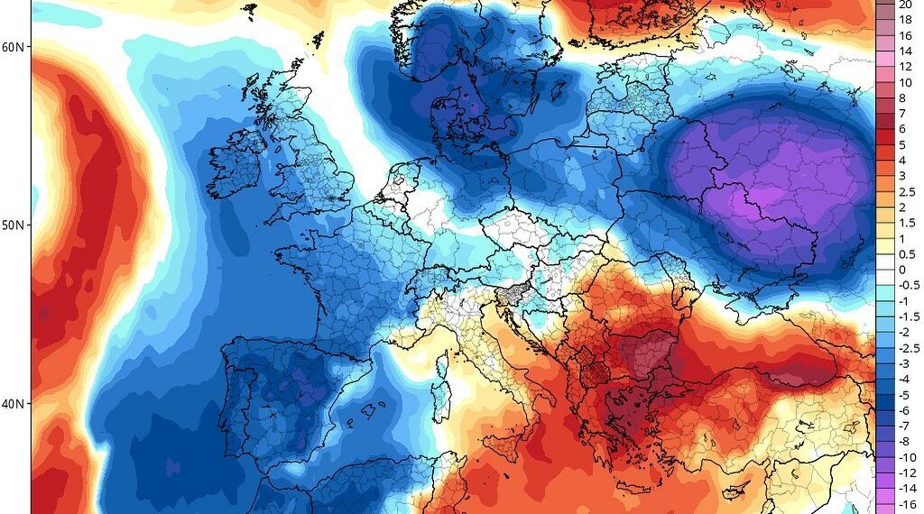 Llega una bajada de temperaturas y lluvia a partir del miércoles en la Costa del Sol