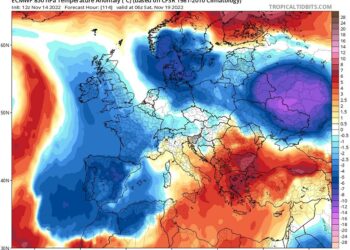 Llega una bajada de temperaturas y lluvia a partir del miércoles en la Costa del Sol