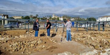 Una productora se interesa por el yacimiento del entorno del Castillo