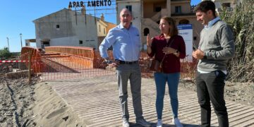 Se ultiman los trabajos para la apertura del puente peatonal de arroyo Parrilla