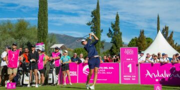 Carlota Ciganda no da tregua en el Andalucía Costa del Sol Open de España