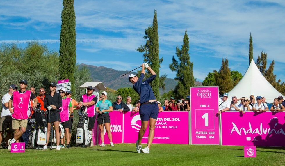 Carlota Ciganda no da tregua en el Andalucía Costa del Sol Open de España