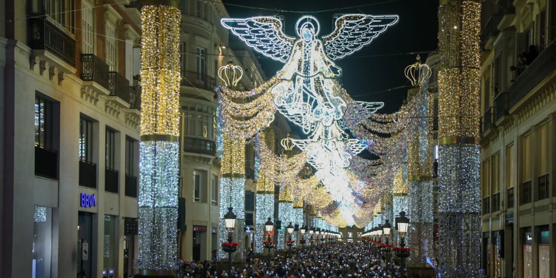 Se enciende la Navidad en Málaga