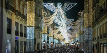 Se enciende la Navidad en Málaga