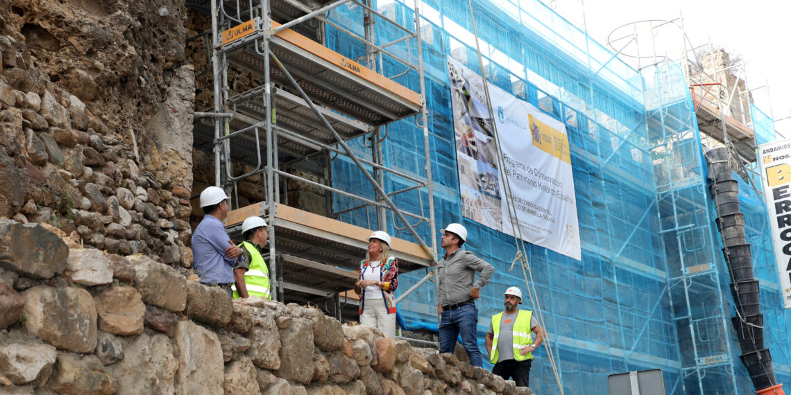 Marbella rehabilita su antigua muralla del siglo X