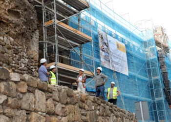 Marbella rehabilita su antigua muralla del siglo X