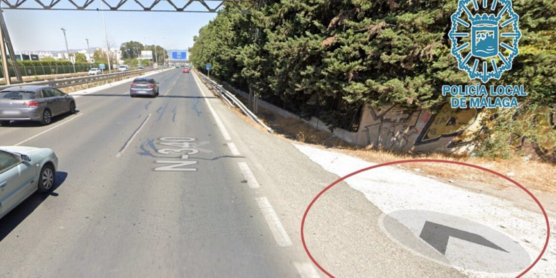 Captan en la capital a un coche circulando a 220 kilómetros por hora en una vía limitada a 80