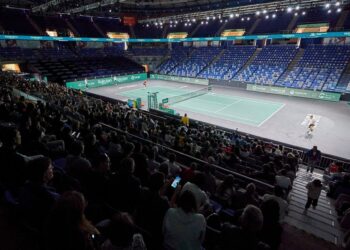 El Martín Carpena acoge una jornada de puertas abiertas de entrenamientos de la Copa Davis